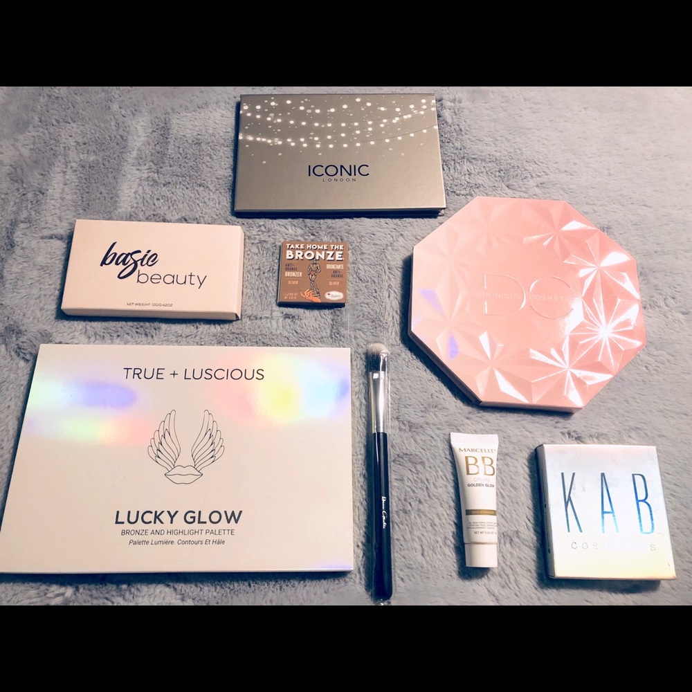 Highlighter &Bronzer Palette Bundle